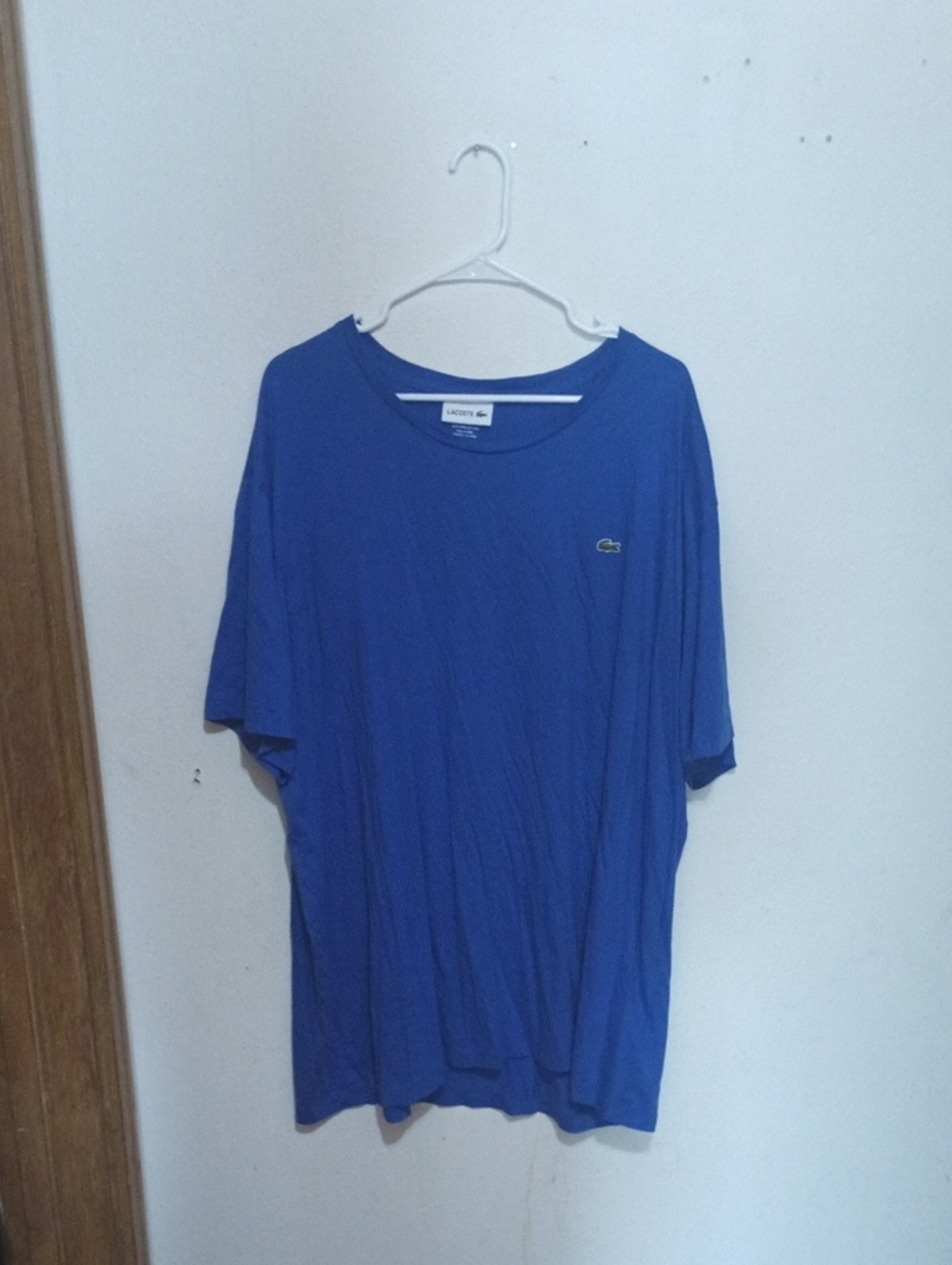 Lacoste Men’s Cobalt Blue Short Sleeve Crew Tee